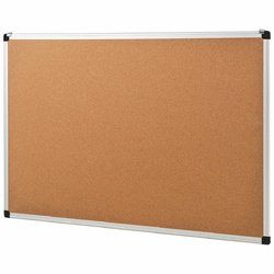 24" x 36" Aluminum Framed Cork Board Bulletin Board with 12 Pins